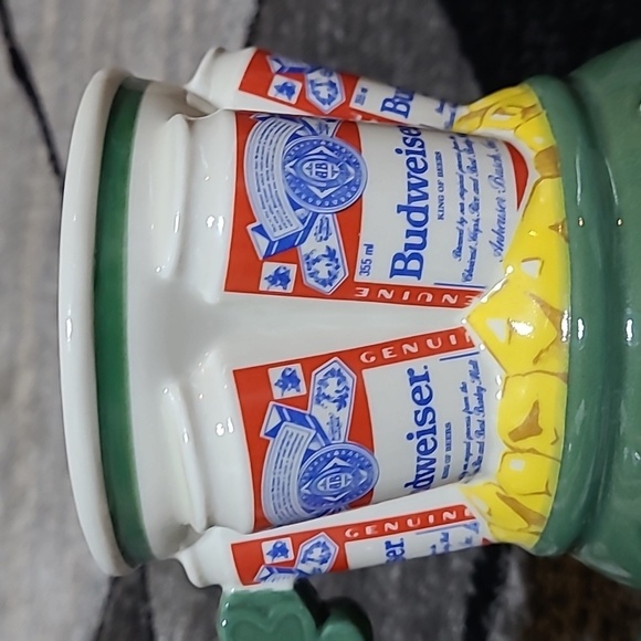 1993 ANHEUSER-BUSCH BUDWEISER 6PK LUCK O' THE IRISH BEER 🍺 STEIN - Picture 5 of 11